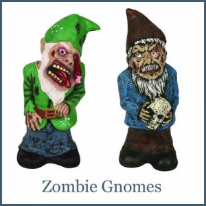 Zombie Gnomes - a garden decoration or are they out to get you?