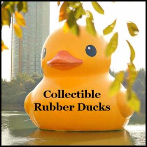 Collectible rubber ducks