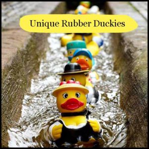 Unique Rubber Duckies