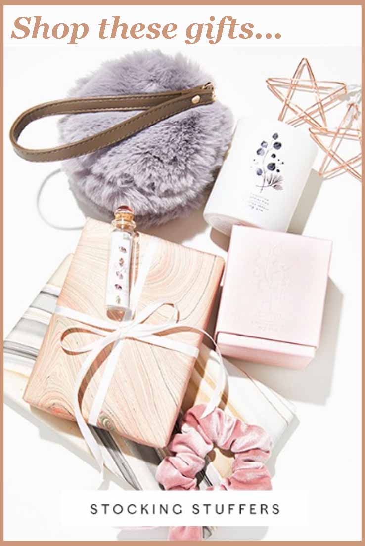 Shop these gifts - stocking stuffers for the fashionista in your life